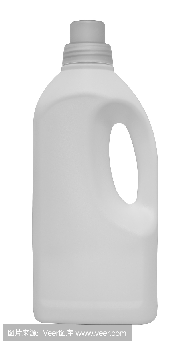 白色的塑料容器。